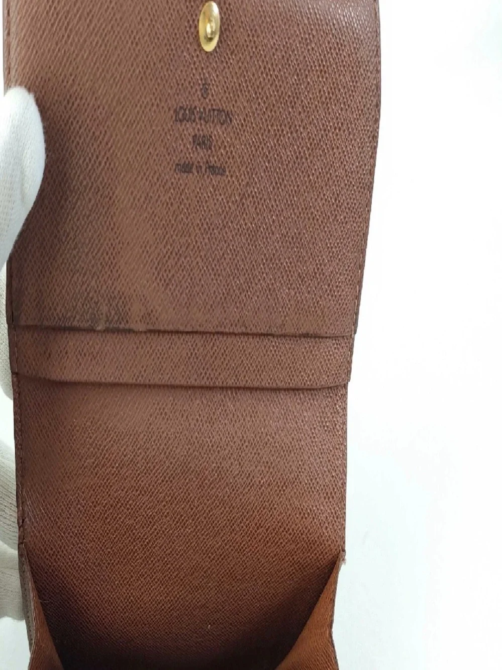 Louis Vuitton Monogram Canvas Tressor Wallet in Brown and Gold